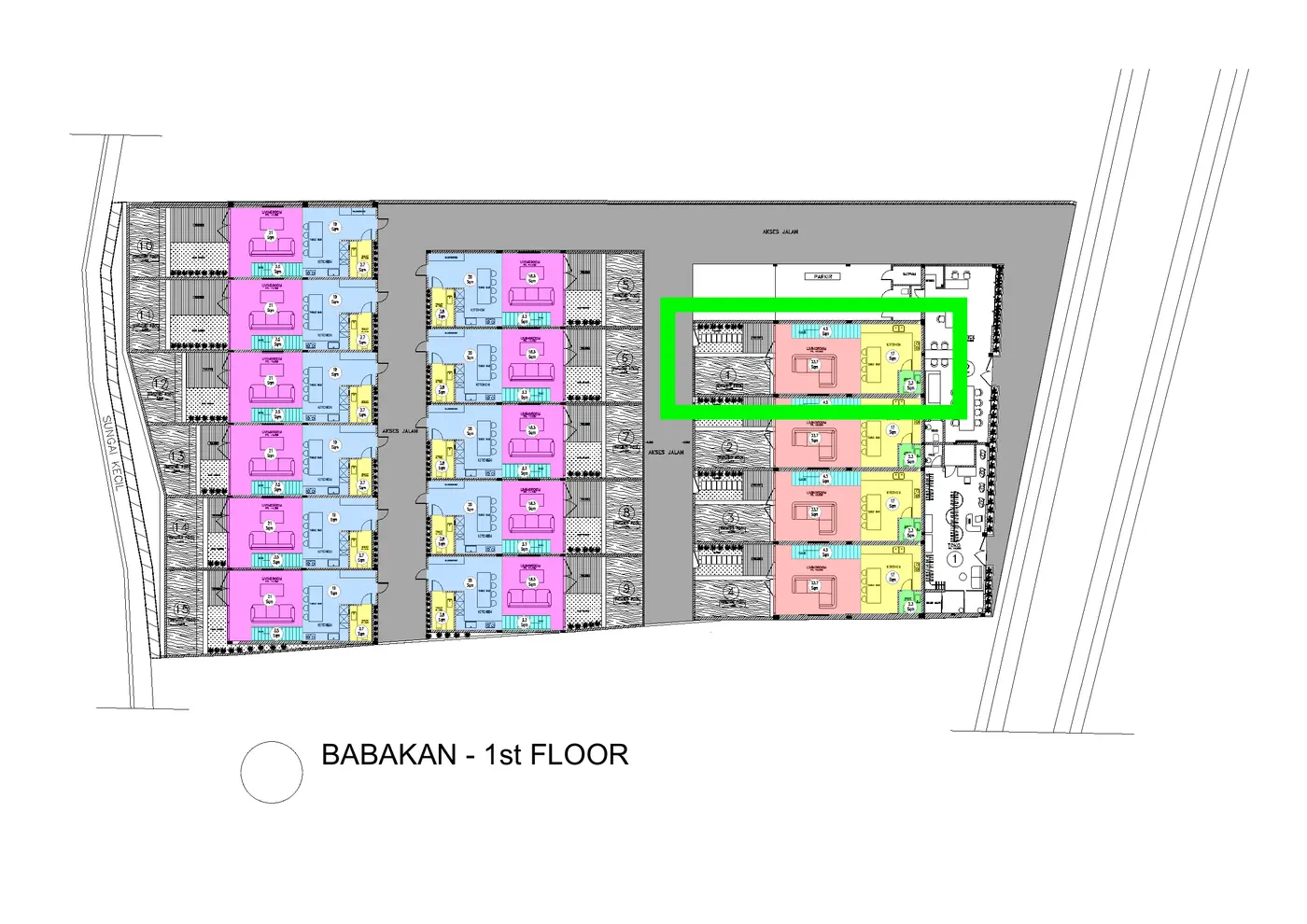 Floor plan level 1