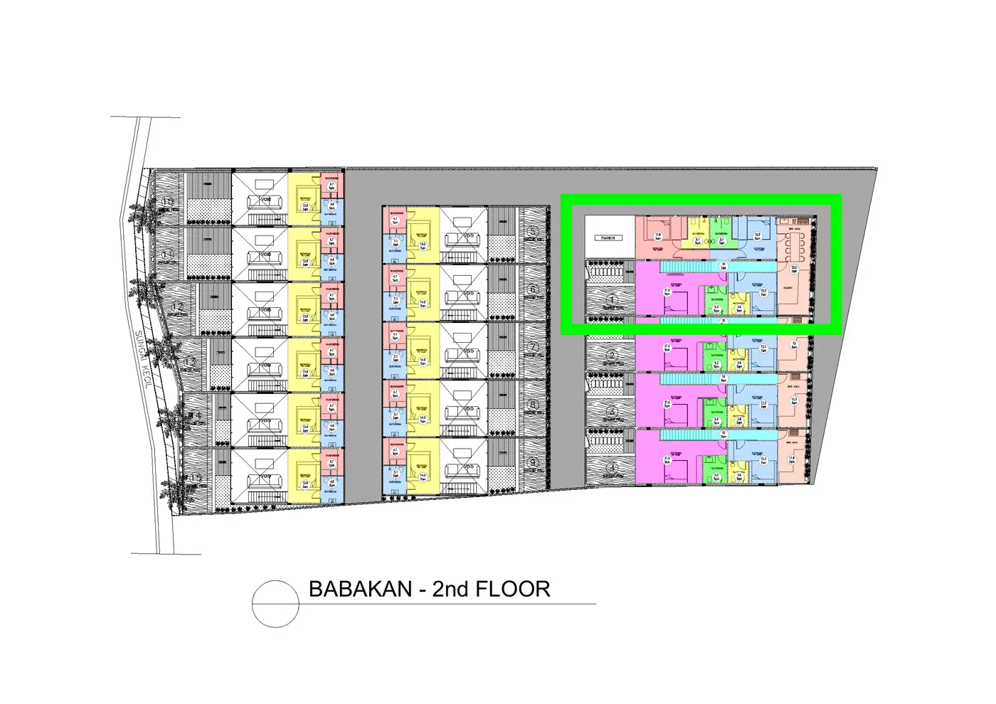 Floor plan level 2
